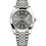 Rolex Datejust 41 126300 Steel Jubilee Slate Dial