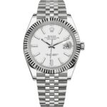 Rolex Datejust 41 126334 Steel Jubilee White Dial