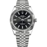 Rolex Datejust 41 126334 Steel Jubilee Black Dial