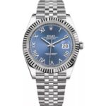 Rolex Datejust 41 126334 Steel Jubilee Blue Roman Dial